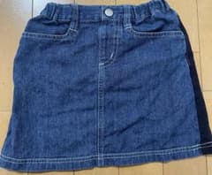 COMME CA ISM デニムスカート 100cmのサムネイル