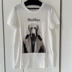 Max Mara ♡ dog 犬 プリント Tシャツ マックスマーラ XS - メルカリ