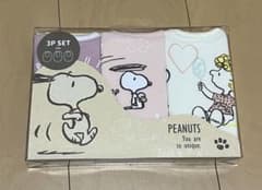 PEANUTS スヌーピー ベビー用スタイ 3枚セットのサムネイル