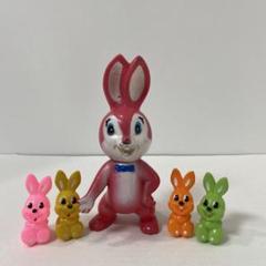 エスエス製薬 ピョンちゃん 指人形 ソフビ フィギュア ９体まとめ売り エスエス製薬 ピョンちゃん ソフビ人形 指人形 レッド イエロー
