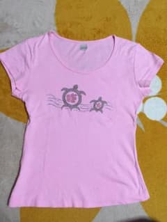 Tシャツ ハワイアンホヌ柄 半袖のサムネイル