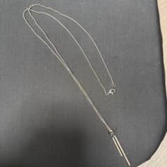 シルバー スティックデザイン ネックレスのサムネイル