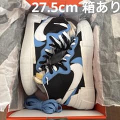 試着のみ sacai NIKE BLAZER MID 27.5cm ブルーのサムネイル