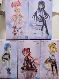 魔法少女まどか☆マギカ フィギュア 5体セットのサムネイル