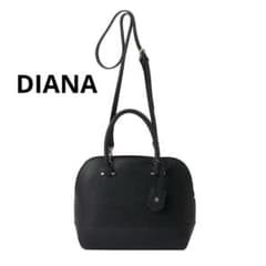 DIANA 上品 ブガッティ 2way ショルダー ハンドバッグ ブラック - メルカリ