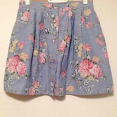 flower 花柄プリントスカートのサムネイル