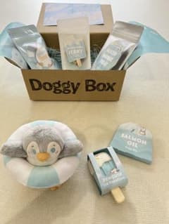 Doggy Box ドギーボックス ペンギン おもちゃ おやつセットのサムネイル