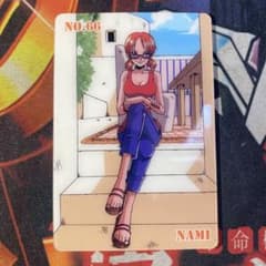 ワンピース 海賊王グミカード No.66 ナミ メガネ ② - メルカリ
