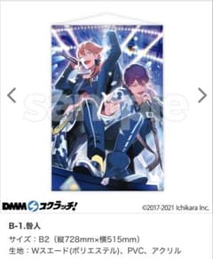 にじさんじDMMスクラッチ　第4弾　咎人タペストリーのサムネイル