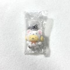 【未開封】サンリオ めじるしアクセサリー ふわふわスノー ポムポムプリン ガチャのサムネイル
