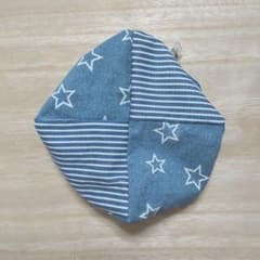 バスティンお手玉 250g ピアノ 訓練 デニム風 星ストライプ