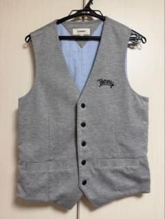 TOMMY ベスト グレー Mサイズのサムネイル