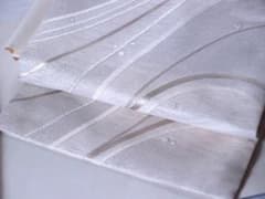 夏物　絽の名古屋帯（芝に水玉文）長370 正絹美品 夏物 絽の名古屋帯（芝に水玉文）長370 正絹美品 - メルカリ