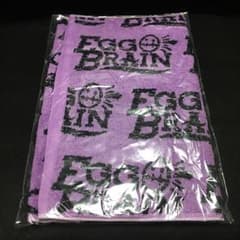 新品未開封 EGG BRAIN 総柄 ロゴ マフラータオルのサムネイル