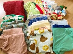 双子ベビー服セット Tシャツ・靴下80程度のサムネイル