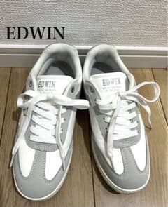 EDWIN スニーカー ホワイト グレーのサムネイル