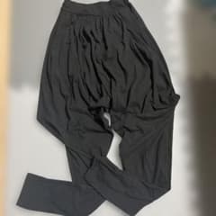 SHEIN ブラック サルエルパンツ XS ダンスのサムネイル