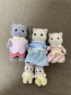 シルバニアファミリー 猫の人形セットのサムネイル