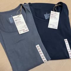 無印　長袖Tシャツ　オーガニックコットンのサムネイル