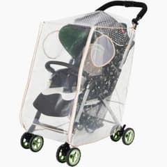 もか様専用☆新品未使用☆ベビーカー用レインカバーのサムネイル