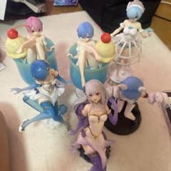 リゼロ　フィギュア　まとめ売り　6点　レム　ラム　エミリア
