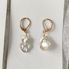 淡水パール フックピアスのサムネイル