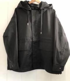 MACPHEE ダブルサテン フーディーブルゾン　ブラック MACPHEE ダブルサテン フーディーブルゾン ブラック - メルカリ