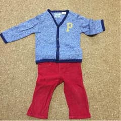 ♡GSO♡様専用 ZARAベビー カーディガン＆お花バングル セットのサムネイル