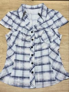 SHEIN 半袖チェックシャツのサムネイル