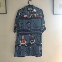 【正規品】カステルバジャック ロングシャツ 巻きスカートセットアップのサムネイル