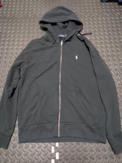 Polo Ralph Lauren ブラック ジップパーカー 黒のサムネイル