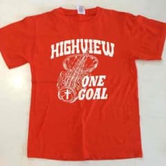 バスケプリント  Tシャツ  オレンジのサムネイル