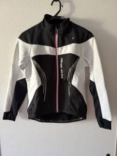 PEARL IZUMI サイクルジャケット BS ブラック/ホワイト - メルカリ