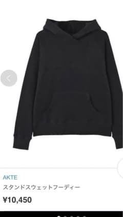 【再値下げ】AKTEスウェットプルパーカーのサムネイル