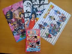 ONE PIECE クリアファイル 3枚セット 漫画本71巻 - メルカリ