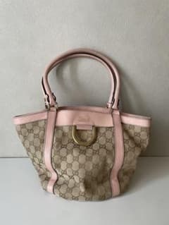 未使用級】 GUCCI ハンドバッグ チルドレンズ GG チューリップ ピンク 