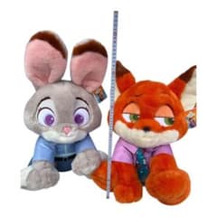 特大】ズートピア2 ぬいぐるみ ジュディ ニック コストコ ブランケット