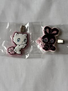 foxy illustrations ヘアクリップ 2点セット★値下げしました★のサムネイル