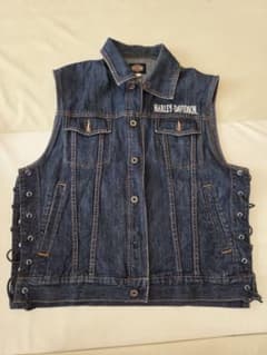 Harley-Davidson デニムベスト Lサイズのサムネイル
