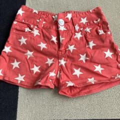 REPIPI armario 赤色 星柄 ショートパンツのサムネイル