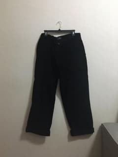 古着屋 コーデュロイワイドパンツ ブラックのサムネイル