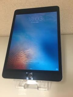 超美品★★中古 iPadmini4 16GB スペースグレー セルラーモデルauのサムネイル
