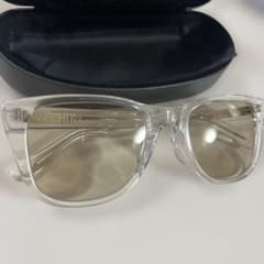 YUSUKE HAGIWARA サングラス（クリア×カーキ） - メルカリ