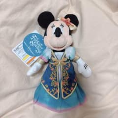 Disney ミニー　ぬいぐるみバッジ ファンタジースプリングス ディズニーのサムネイル