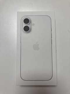 【新品未使用】iPhone16 128GB ホワイト SIMフリーのサムネイル