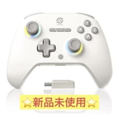 【新品】Switch コントローラー 自動連射機能 背面ボタン付き アイボリー