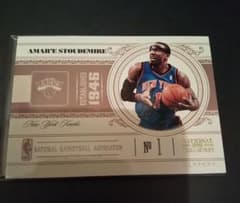 アマレスタウダマイヤー　5シリ　ニックス　knicks NBAカード　パニーニのサムネイル