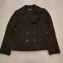 【美品】FOXEY フォクシー ピーコート ダブルフェイス カシミヤ ウールのサムネイル