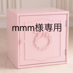 【新品】姫系 ロココ調 1ドア シェルフ 棚 ピンク 収納 輸入家具のサムネイル