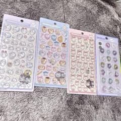 【正規品】ボンボンドロップ　おはじき　シール（ちいかわ　4点セット）のサムネイル